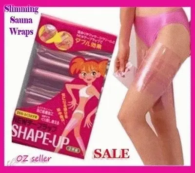 Sauna Slimming Belt Thigh Wraps Leg Shaper Sweat Burn Cellulite Fat Weight Loss