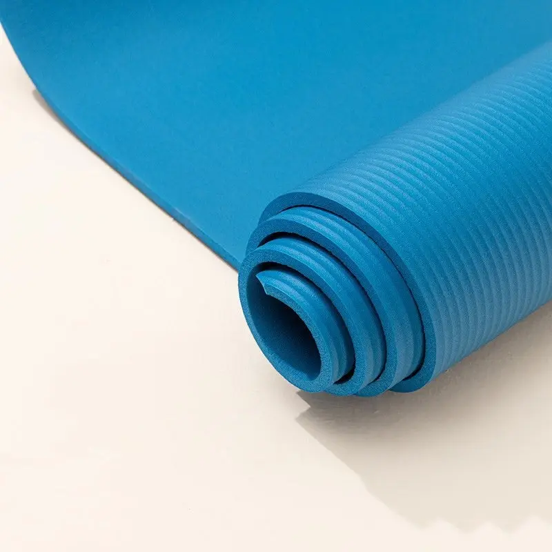 Health and Fitness Extra Thick Yoga Mat 8mm (Blue)