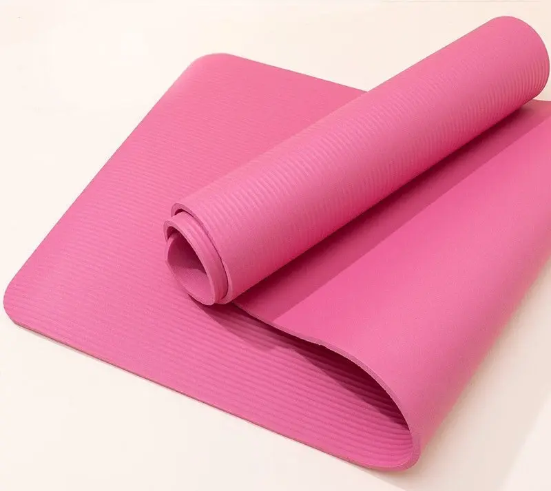 Health and Fitness Extra Thick Yoga Mat 8mm (Pink)