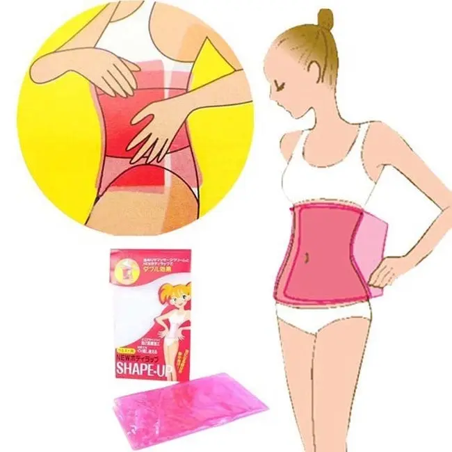 Sauna Slimming Belt Belly Waist Wrap Shaper Sweat Burn Fat Cellulite Weight Loss