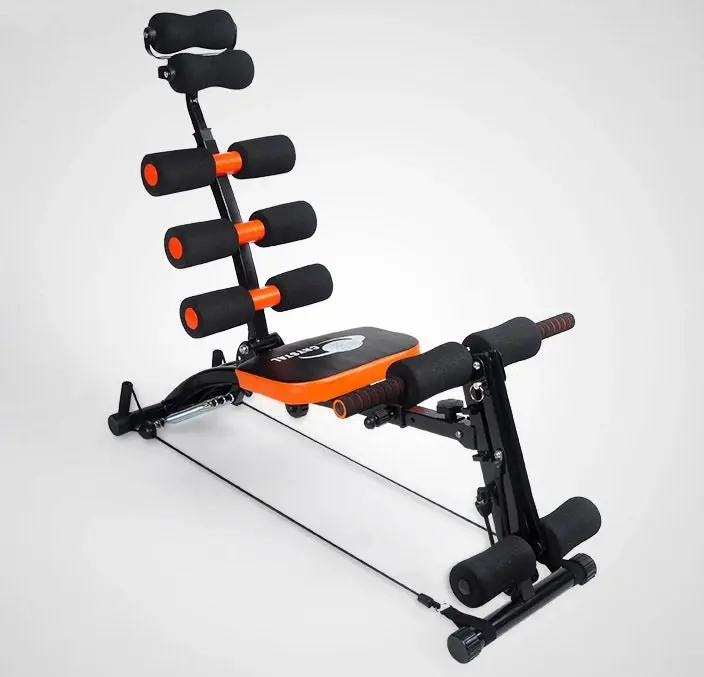 6 In 1 Home Gym Abdominal Machine Six Pack Care Ab Rocket Core Exercise Bench