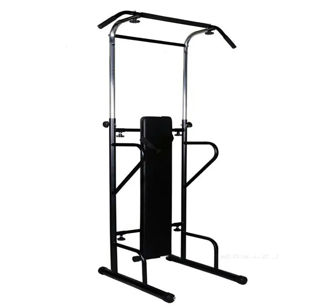 Multifunction Power Tower Home Gym Dip Bar Exercise Bench Pull Up Stand Fitness Station