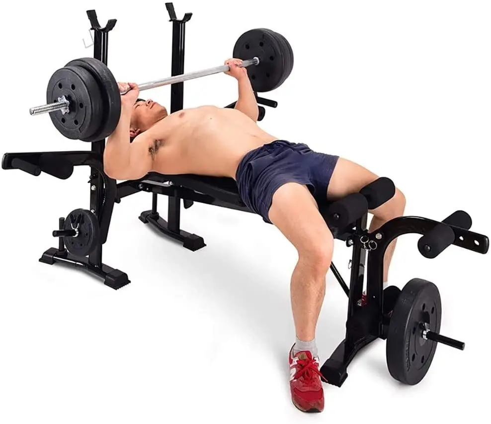 Multi-function All-in-One Adjustable Weight Bench Press Home Gym