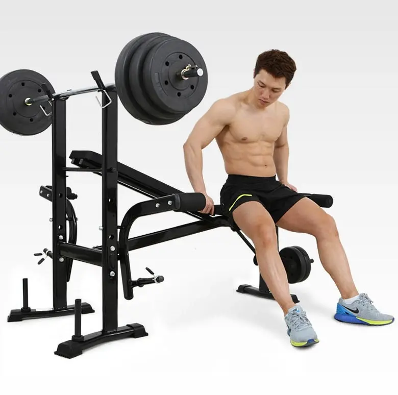 Multi-function All-in-One Adjustable Weight Bench Press Home Gym