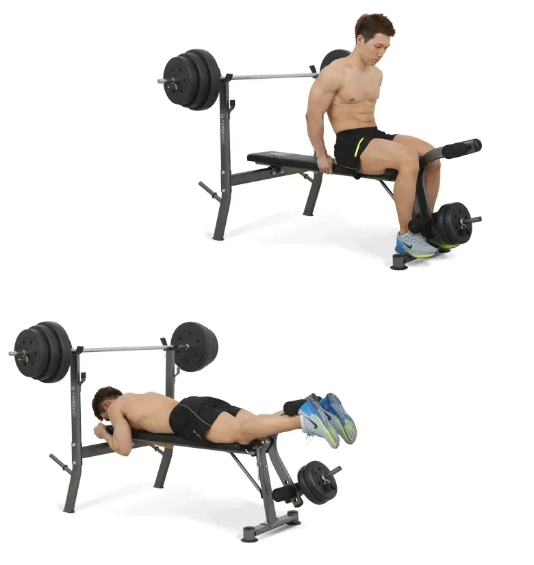 Multi-function All-in-One Adjustable Weight Bench Press Home Gym