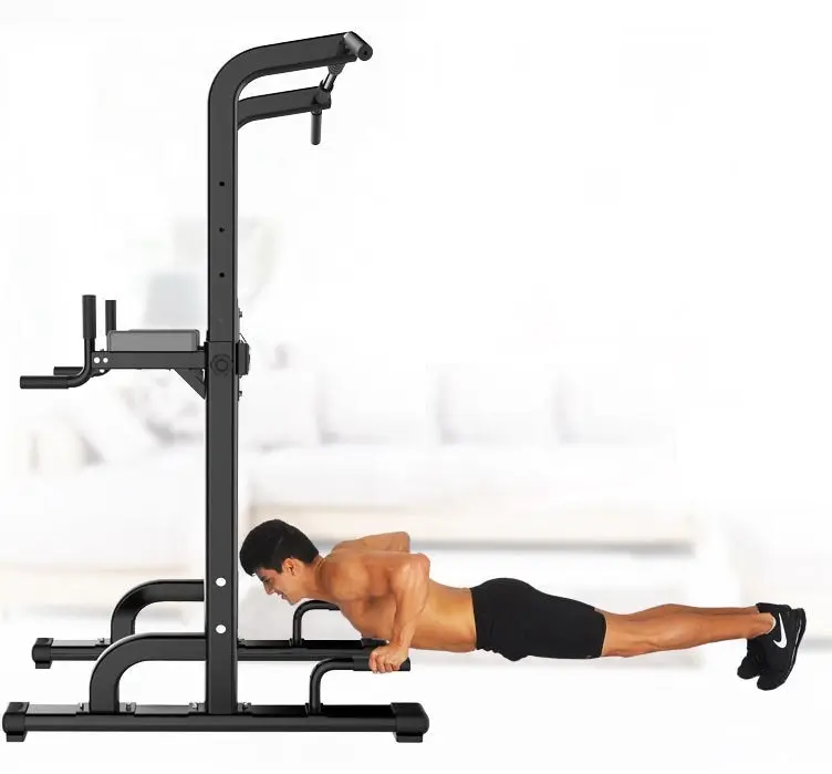 Power Tower Dip Bar Pull Up Stand Fitness Station