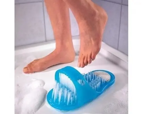 Magic Easy Exfoliating Foot Massage Slipper Cleaner Scrubber Exfoliates Feet in Shower Spa