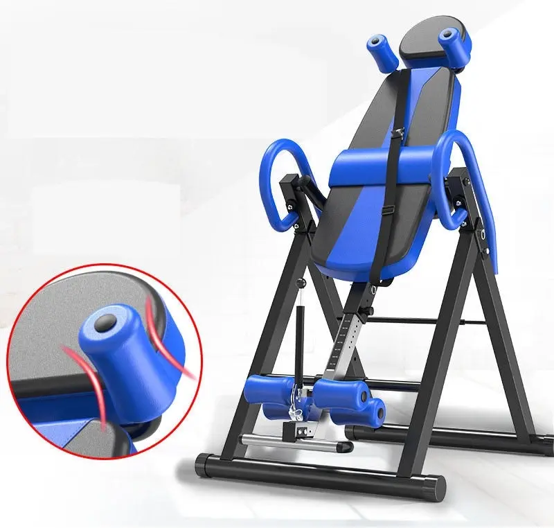 Fitplus Gravity Heavy Duty Inversion Table Machine (Blue)