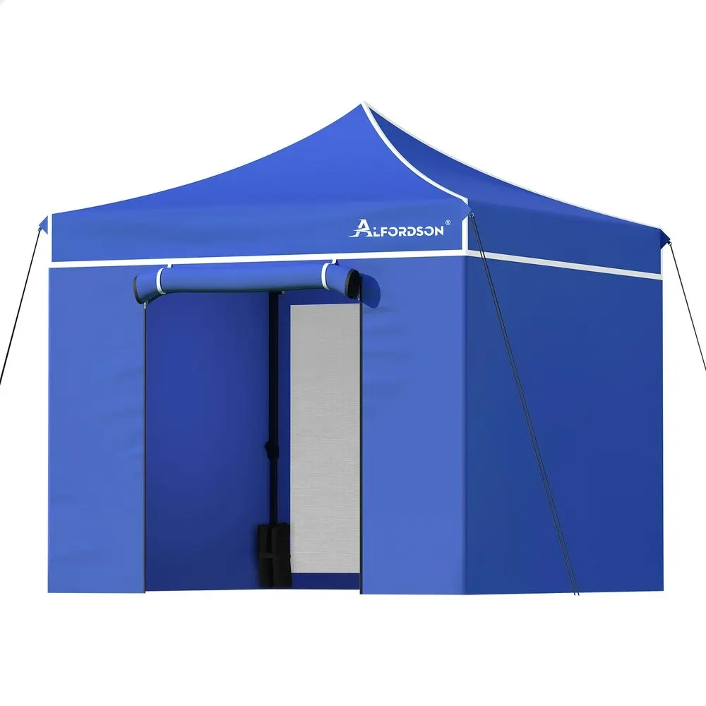 Alfordson Gazebo 3x3 Pop Up Marquee Blue