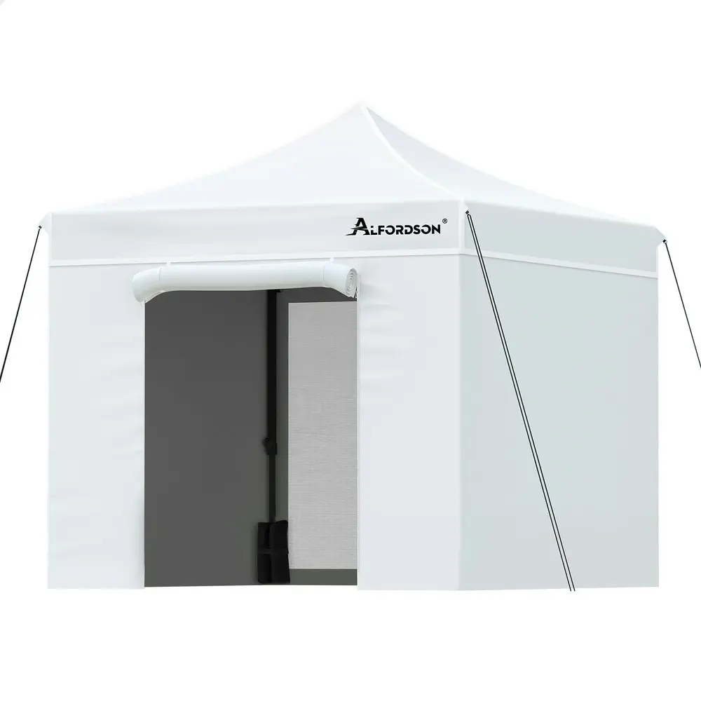 Alfordson Gazebo 3x3 Pop Up Marquee White