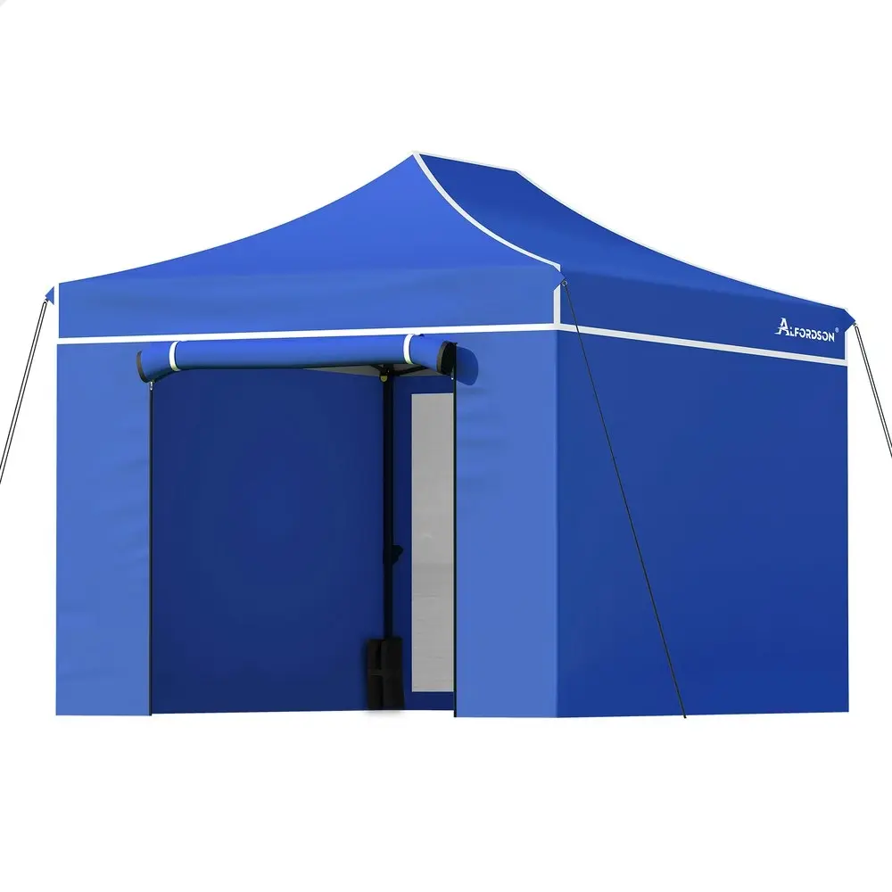 Alfordson Gazebo 3x4.5 Pop Up Marquee Blue