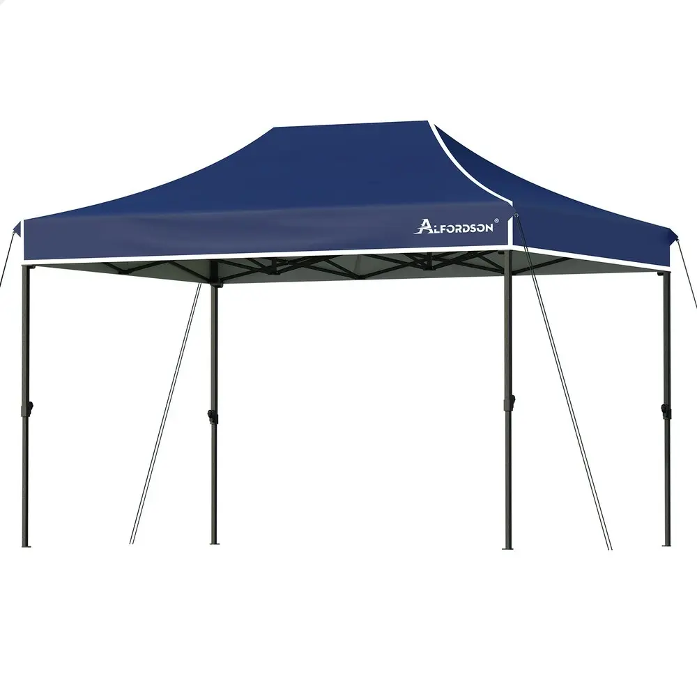 Alfordson Gazebo 3x4.5 Pop Up Tent Wedding Canopy Navy