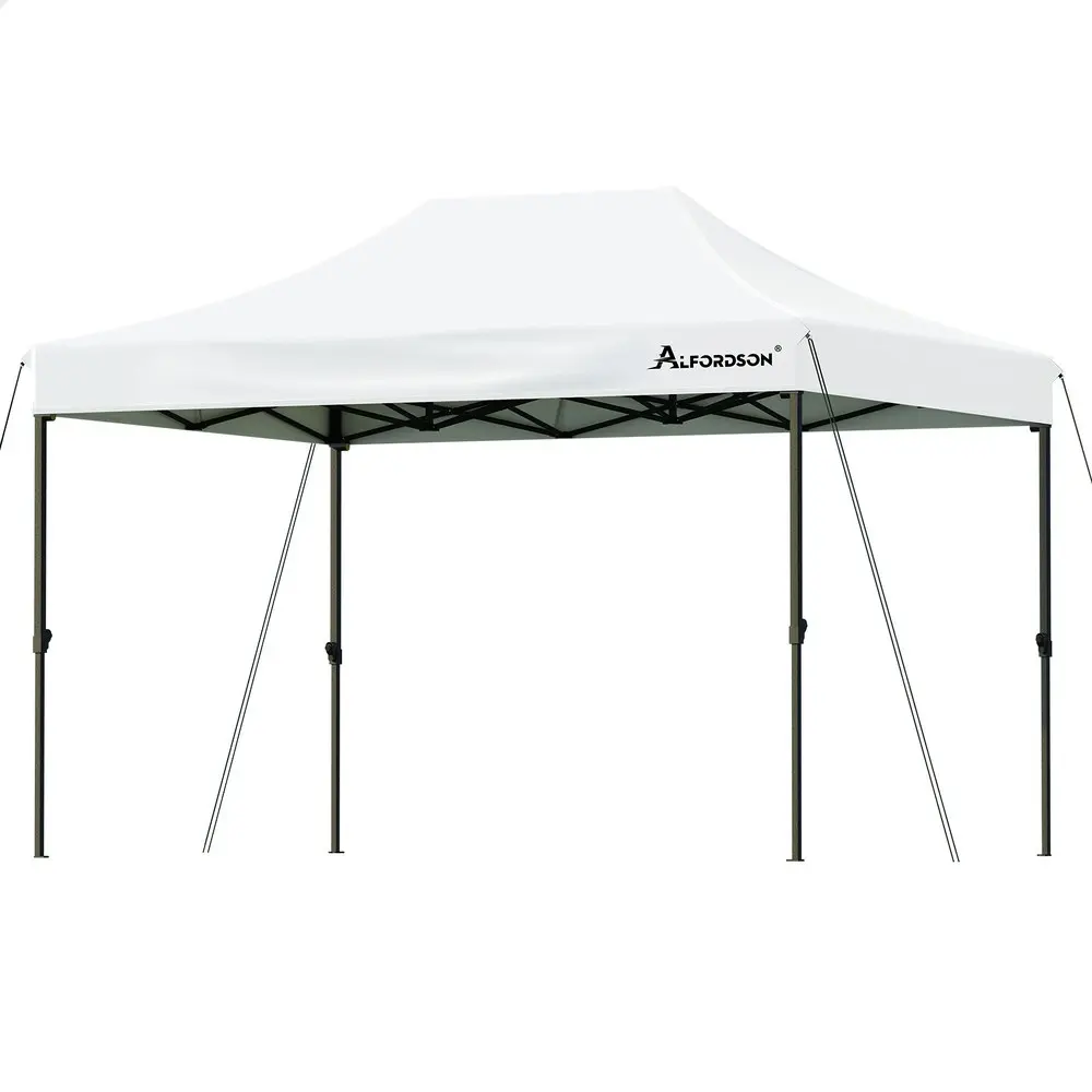 Alfordson Gazebo 3x4.5 Pop Up Tent Wedding Canopy White