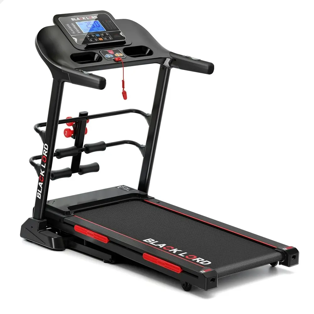 Black Lord Treadmill Electric Home Gym Exercise Running Machine Auto Incline