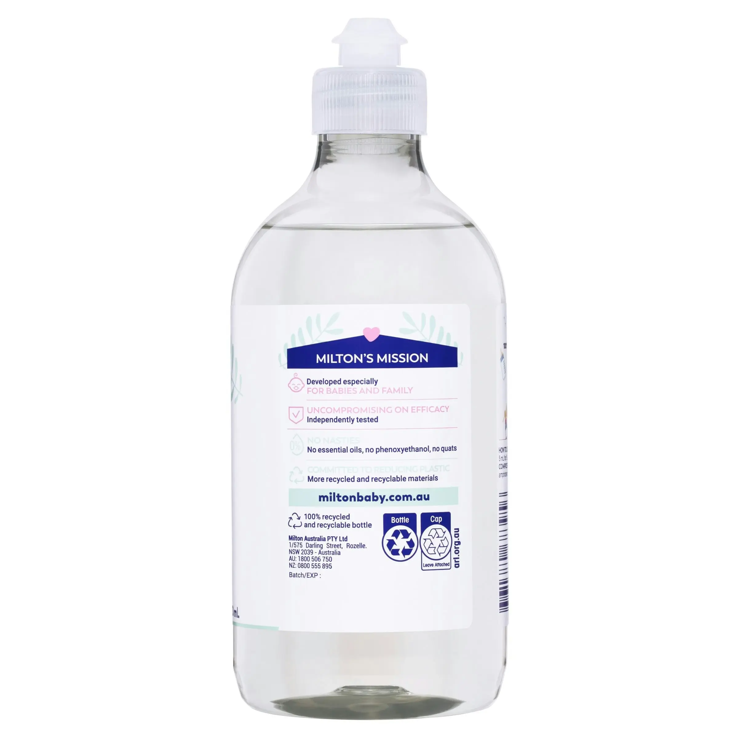 Milton Baby Bottle Cleaner 500ml