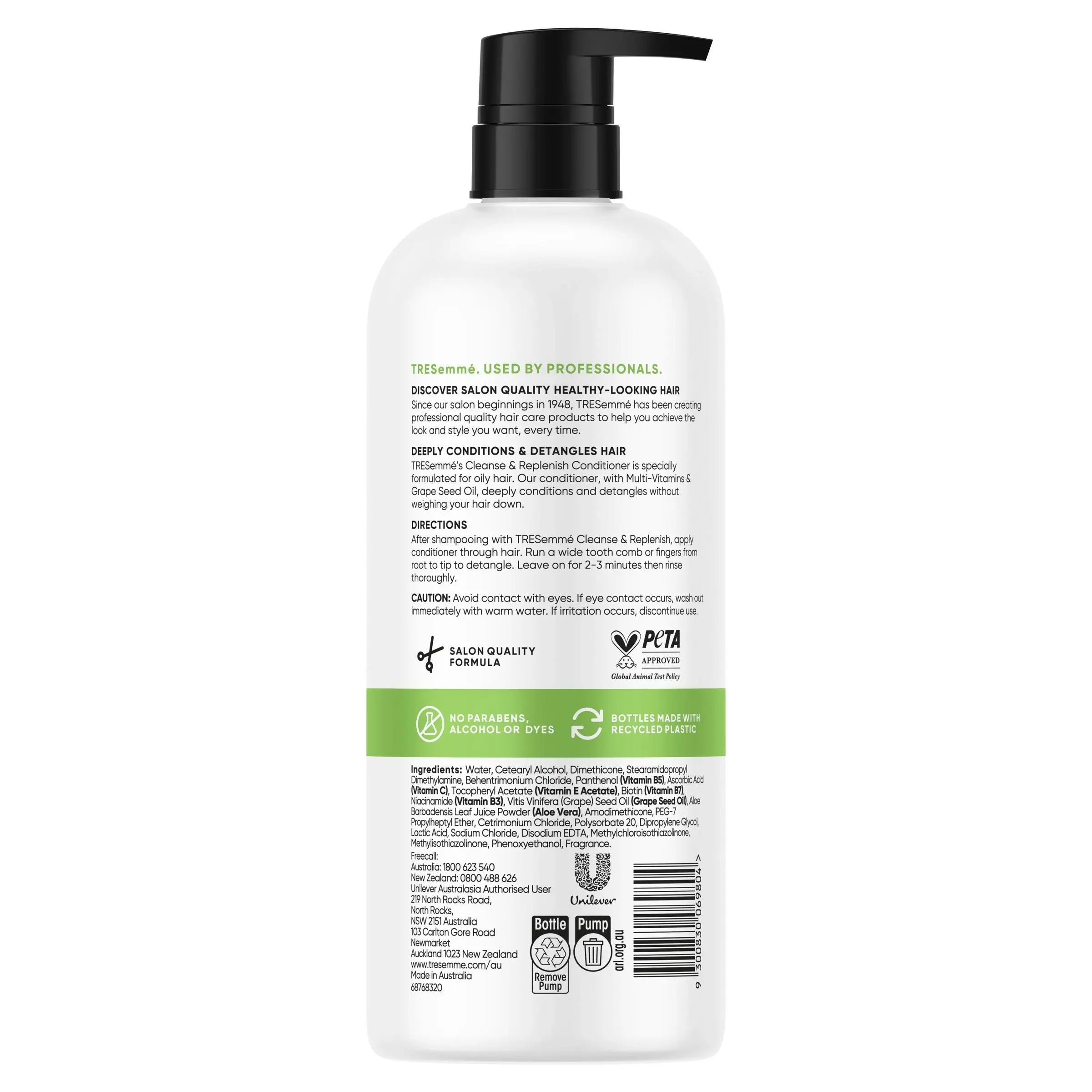 Tresemme Cleanse & Replenish Conditioner 940ml