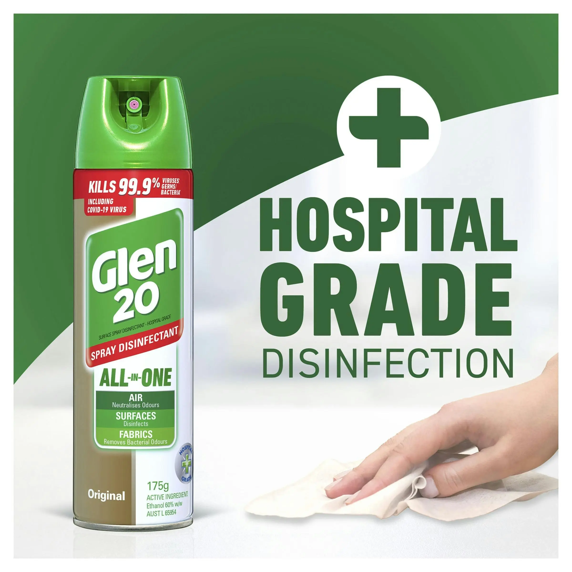 Dettol Glen 20 Disinfectant Spray Original 175g