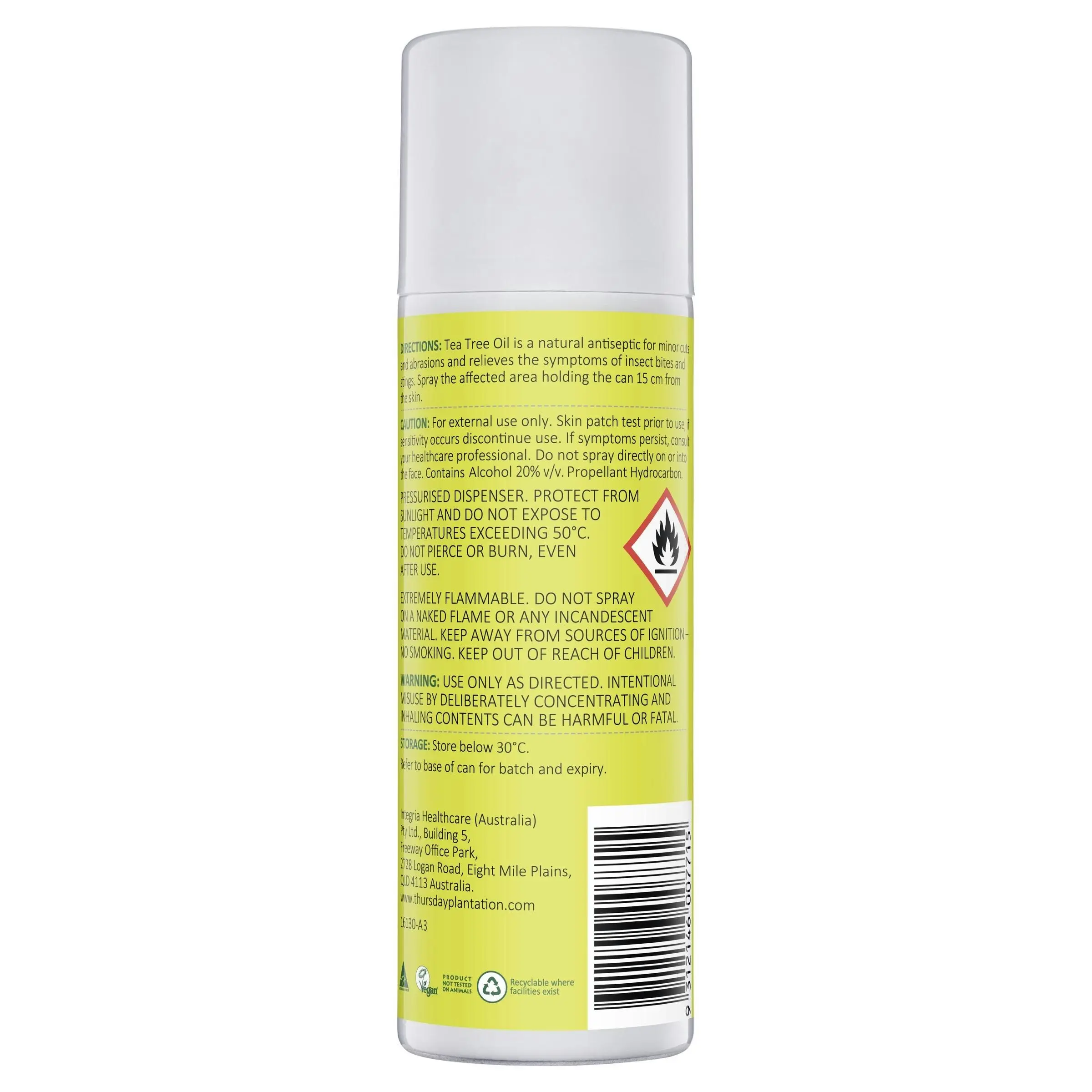 Thursday Plantation Tea Tree Spray 140g