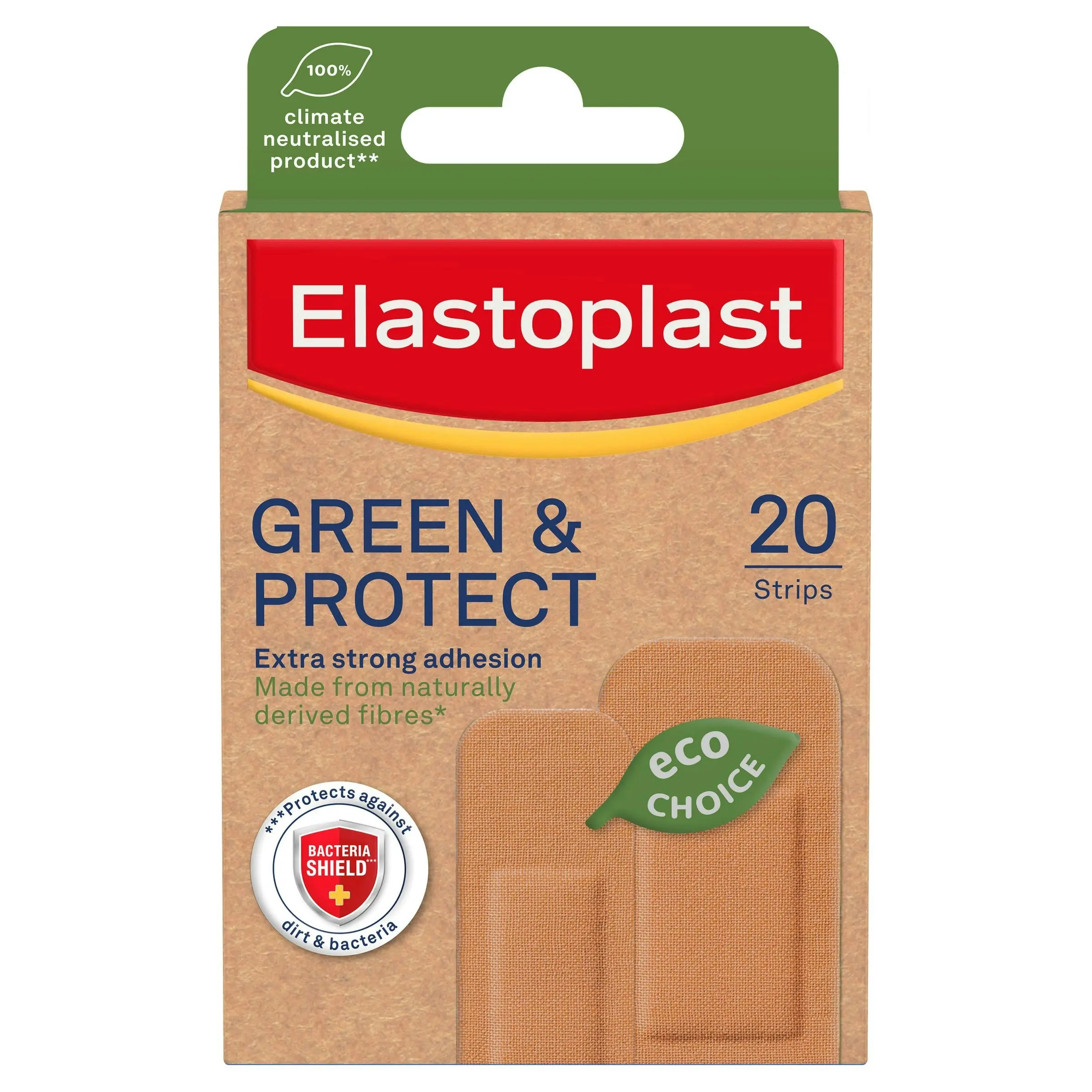 Elastoplast Green & Protect Plasters 20 Pack