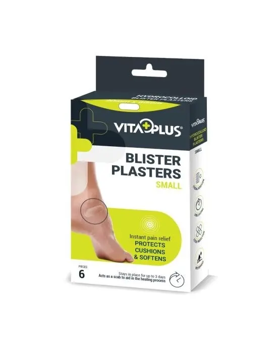 Vita Plus Hydrocolloid Blister Plaster Small 6 Pack