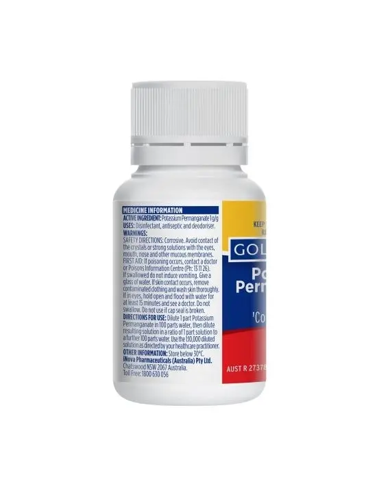 Gold Cross Potassium Permanganate 50g