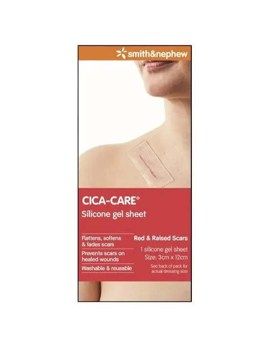 Cica Care Scar Silicone Gel Sheet 3cm x 12cm