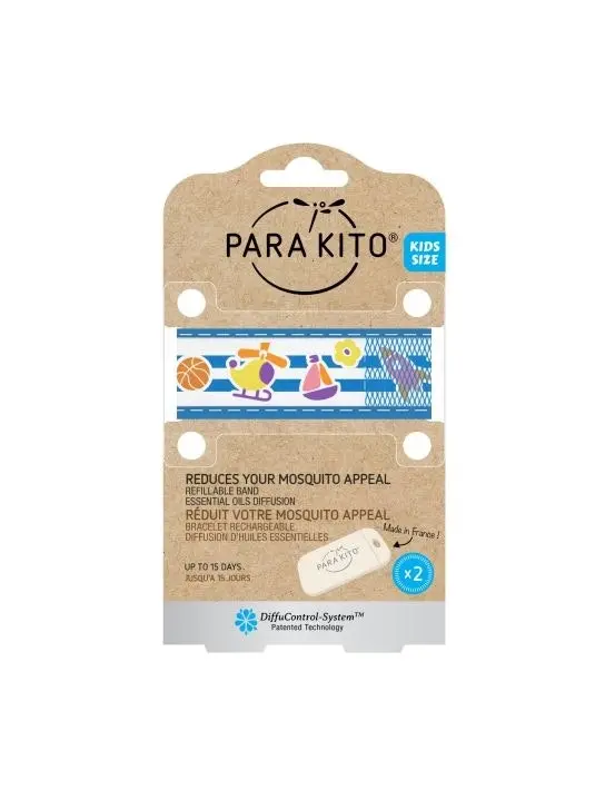 Para'kito Mosquito Repellent Kids Band Assorted Colours