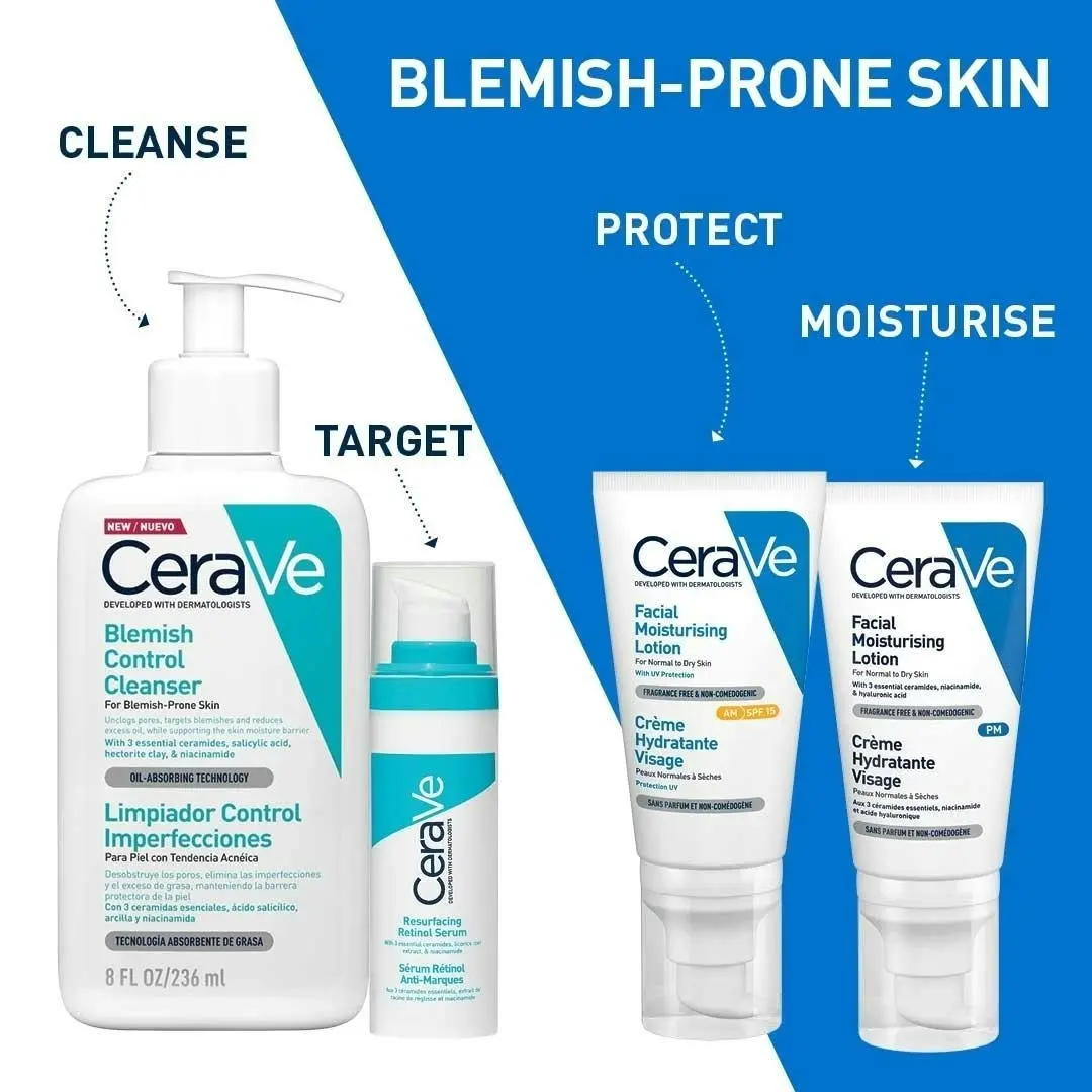 CeraVe Blemish Control Resurfacing Retinol Serum 30ml