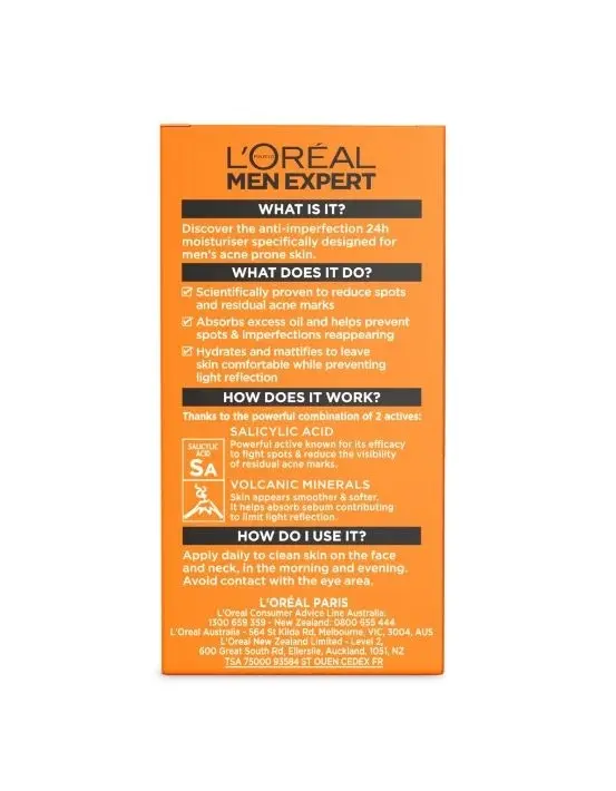 L'Oreal Men Expert Carbon Moisturiser 50ml