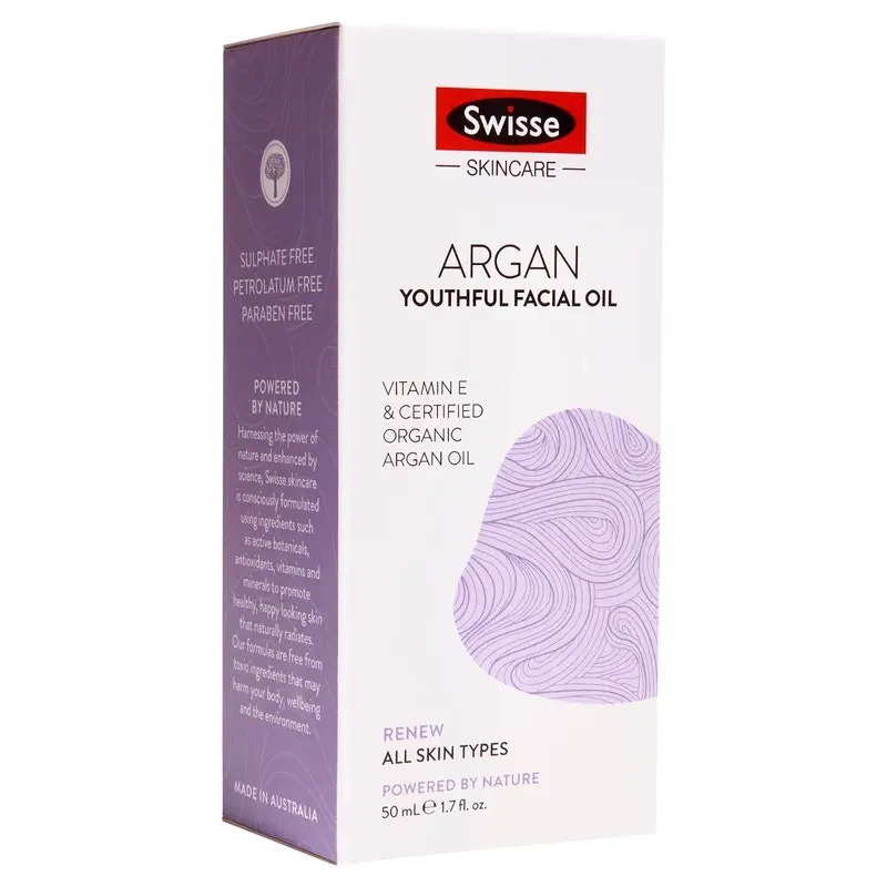 Swisse Argan Youthful Facial Oil 50ml