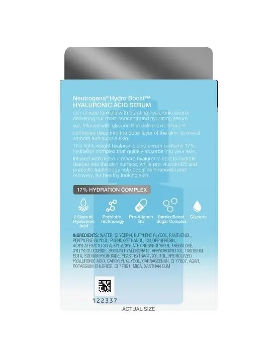 Neutrogena Hydro Boost Hyaluronic Acid Serum 30ml