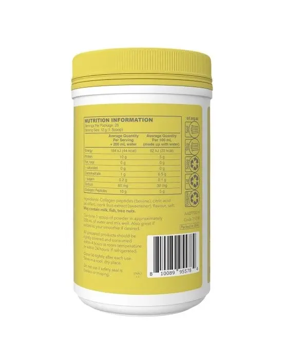 Vital Proteins Lemon Collagen Peptides 313g