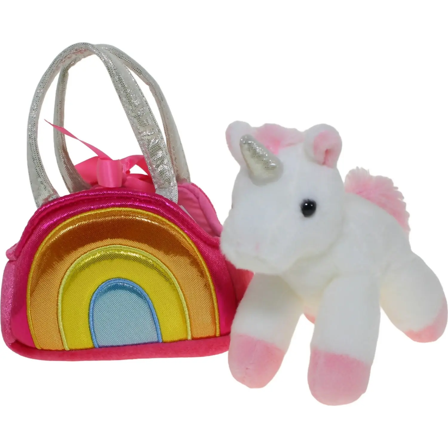 Fancy Pals - Rainbow Bag With Unicorn