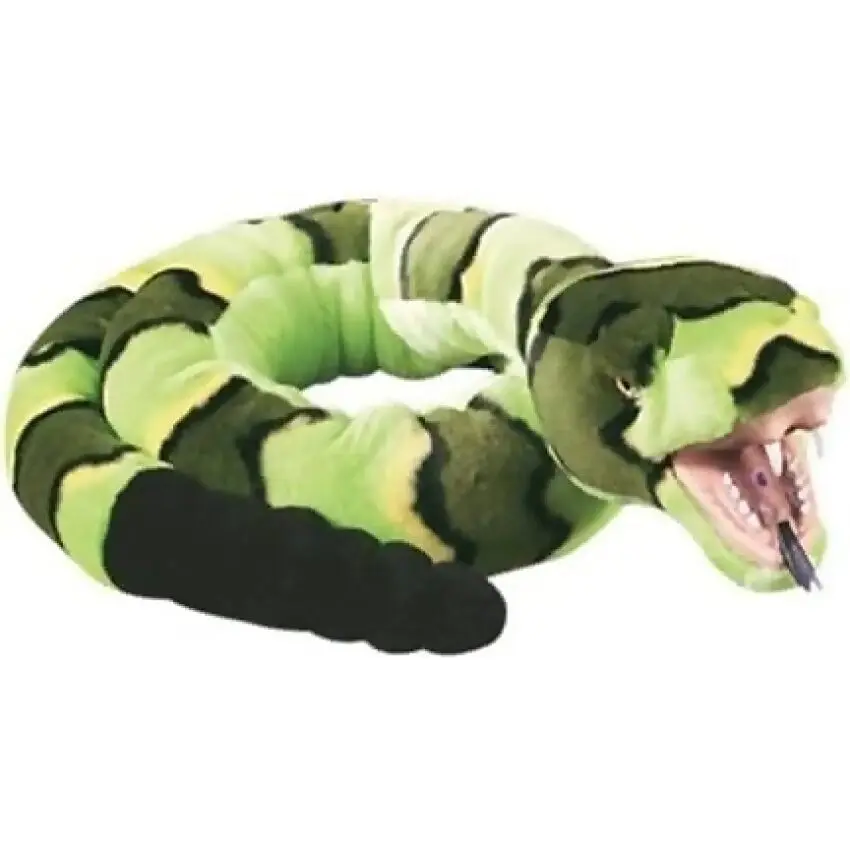 Wild Republic - Snakesss Rattlesnake Vinyl Mouth 54-inches Plush