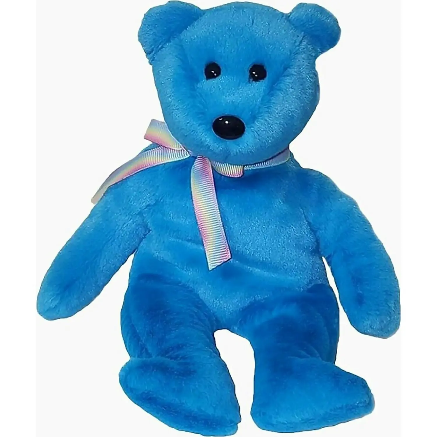 Ty BEANIE BABIES - Teddy 2 Blue Bear 23cm