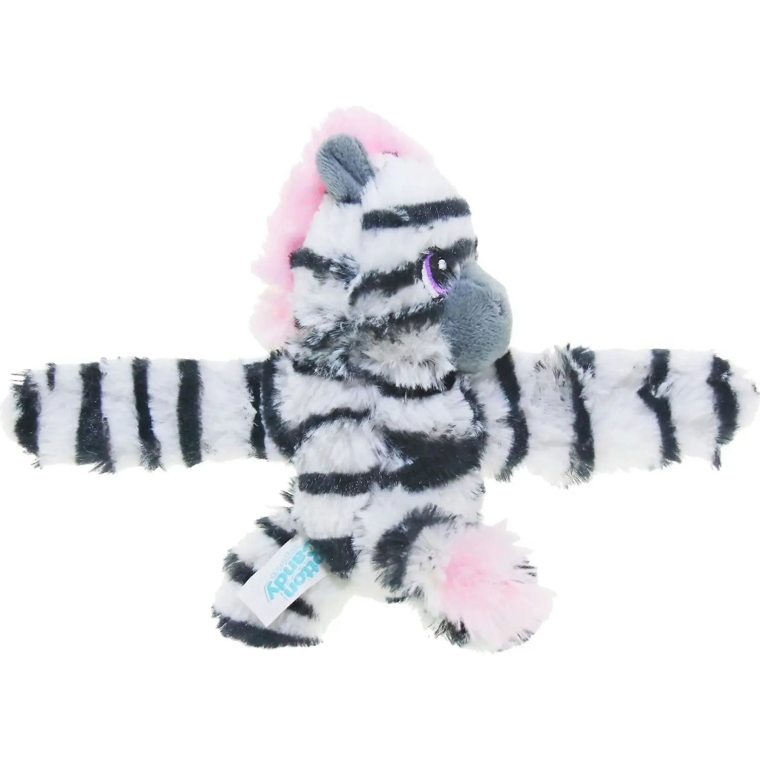 Cotton Candy - Furry Snap Pals Zonkey Zebra 11cm