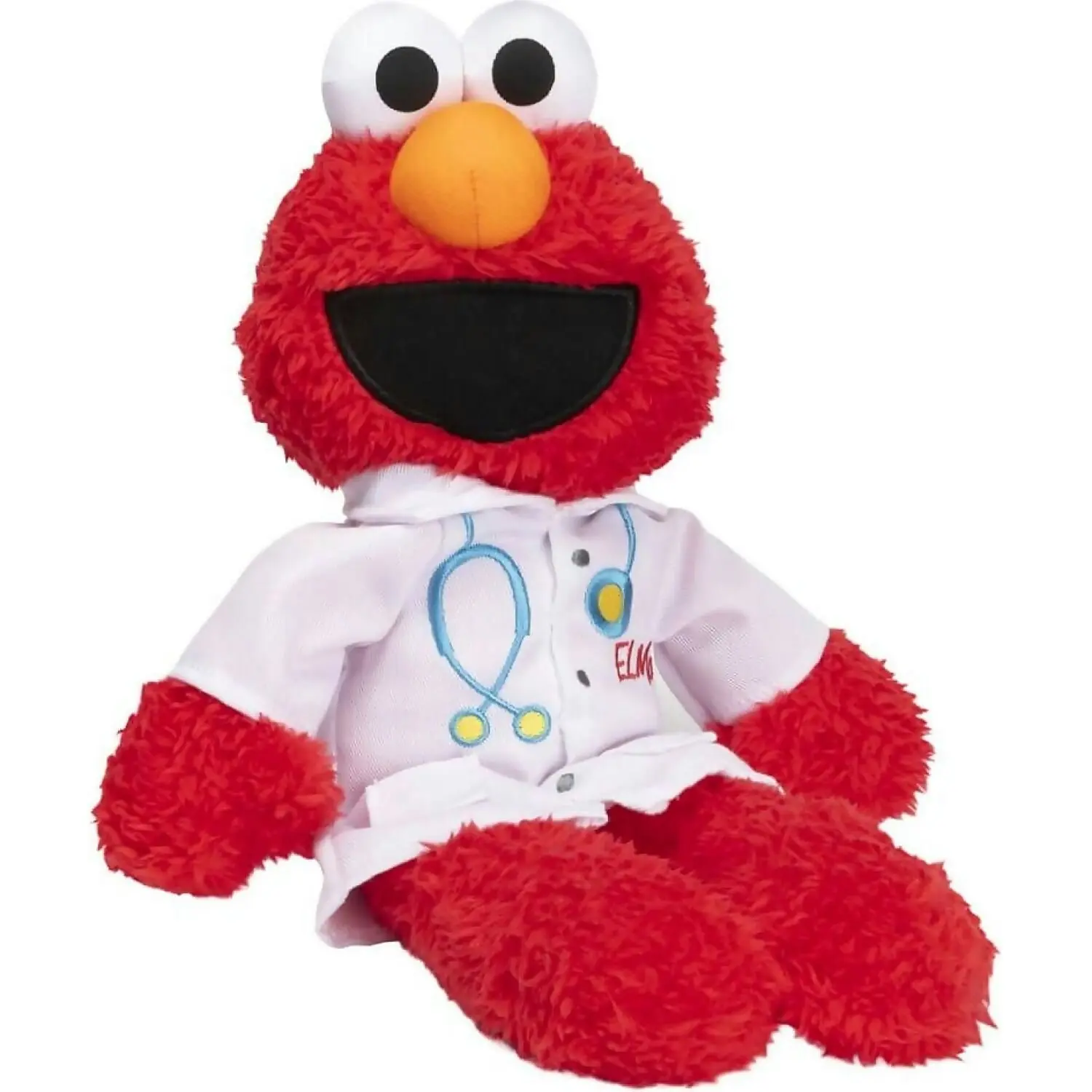 Sesame Street - Doctor Elmo Take-along Buddy 33cm Plush - Jasnor