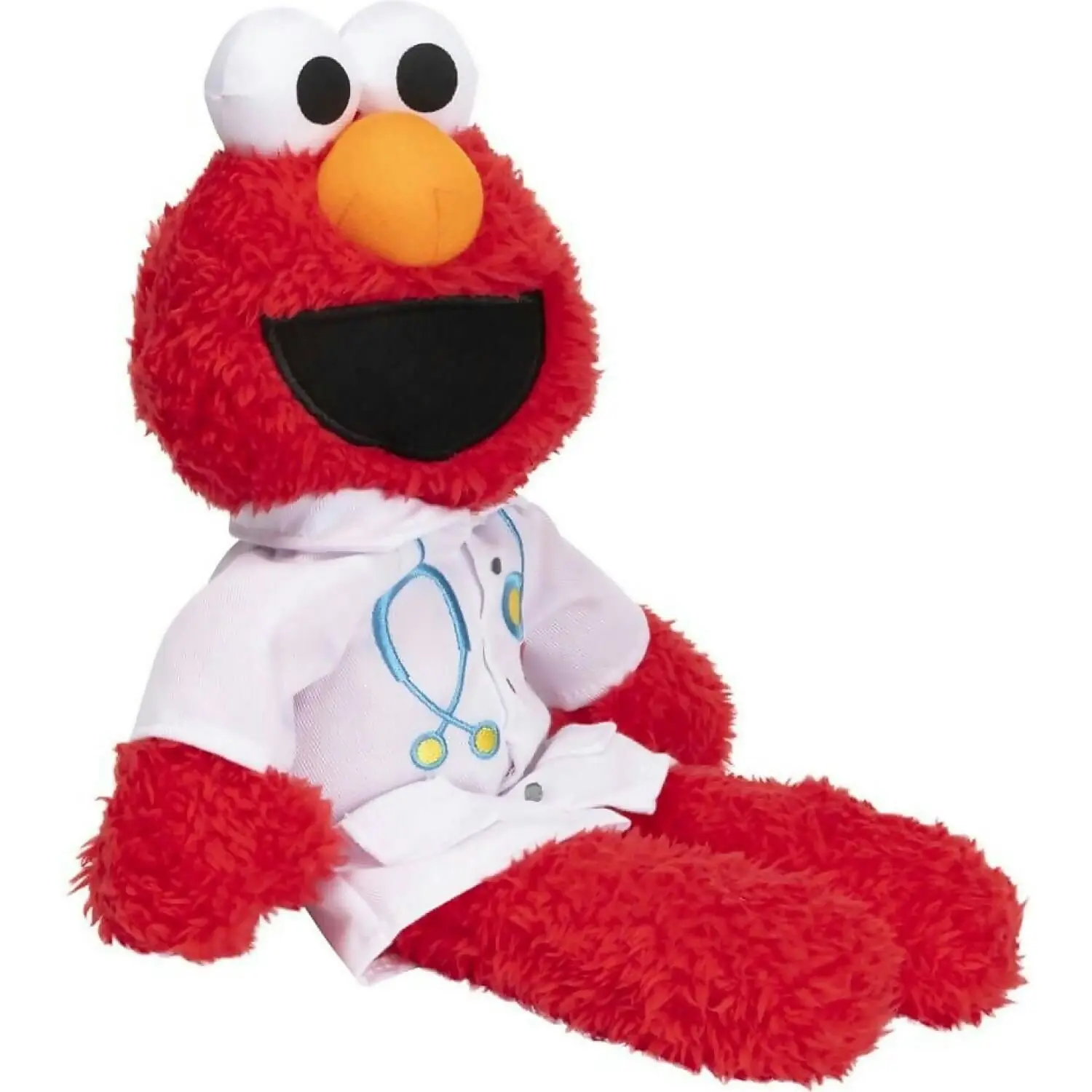 Sesame Street - Doctor Elmo Take-along Buddy 33cm Plush - Jasnor