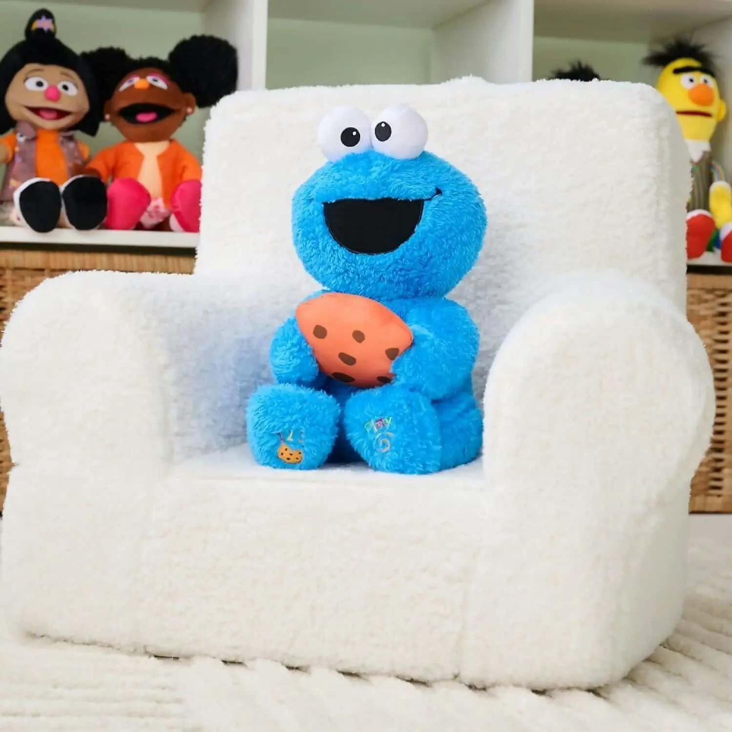 Sesame Street - Animated Peek-a-boo Cookie Monster - Jasnor