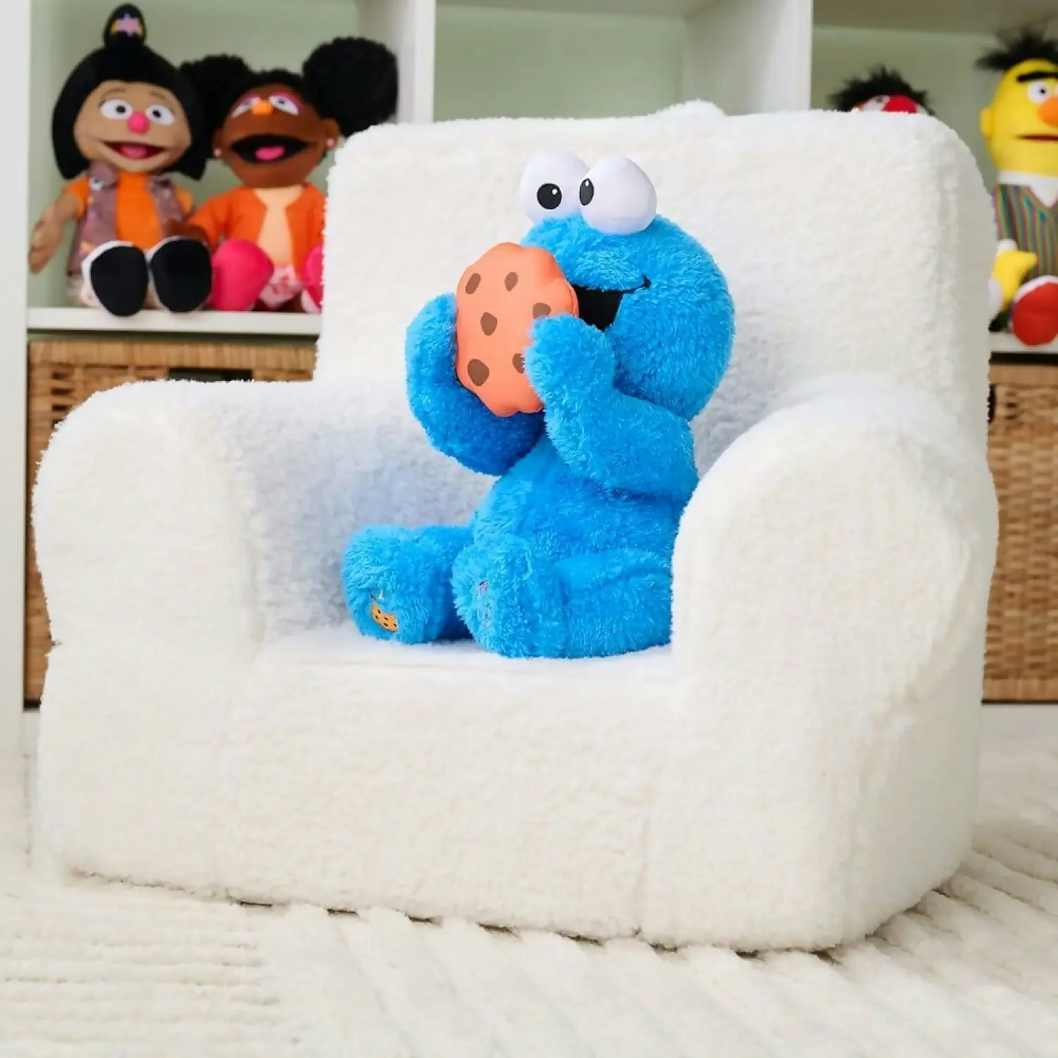 Sesame Street - Animated Peek-a-boo Cookie Monster - Jasnor