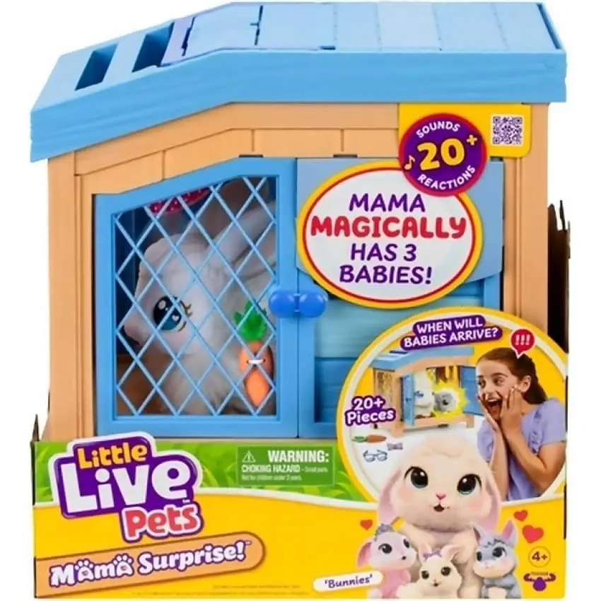 Little Live Pets - Mama Surprise S3 Bunny Playset