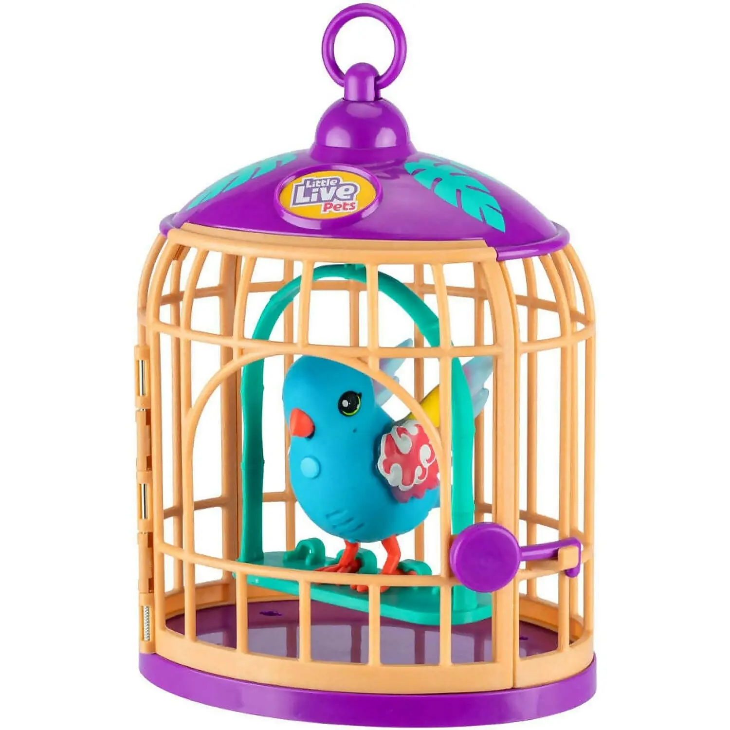 Little Live Pets - Lil' Bird S15 Bird & Cage - Jungle Series Pango