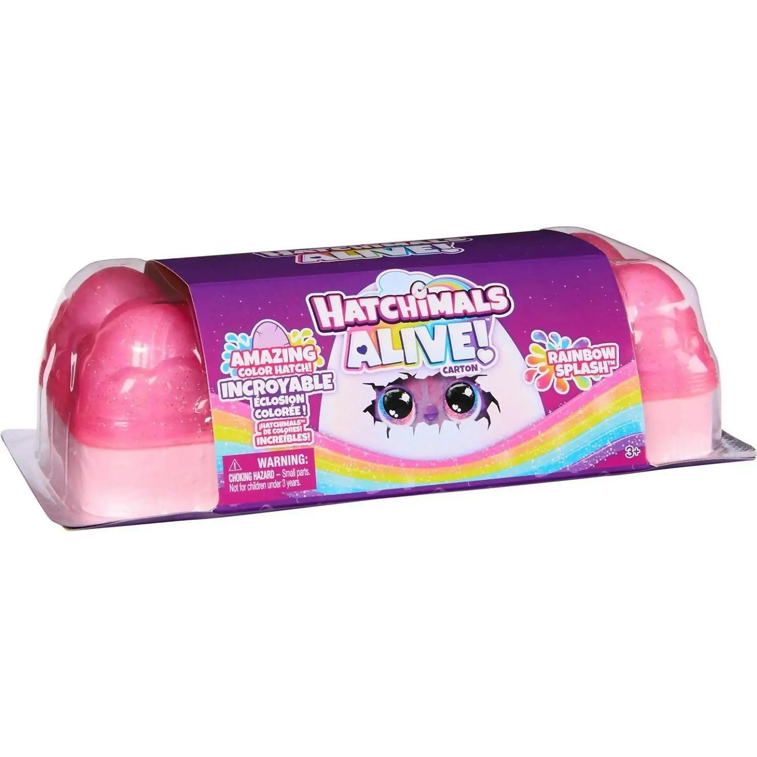 Hatchimals Alive - Rainbow Splash Egg Carton