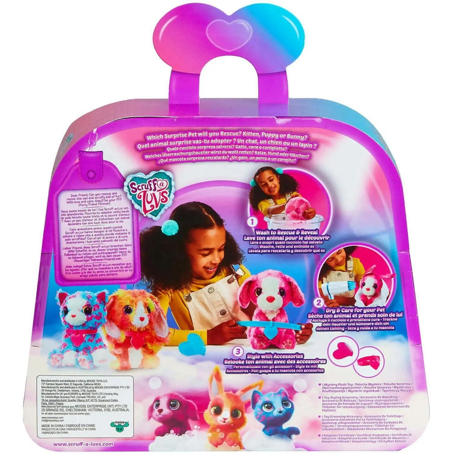 Little Live Pets - Scruff-a-luvs Neon Pets