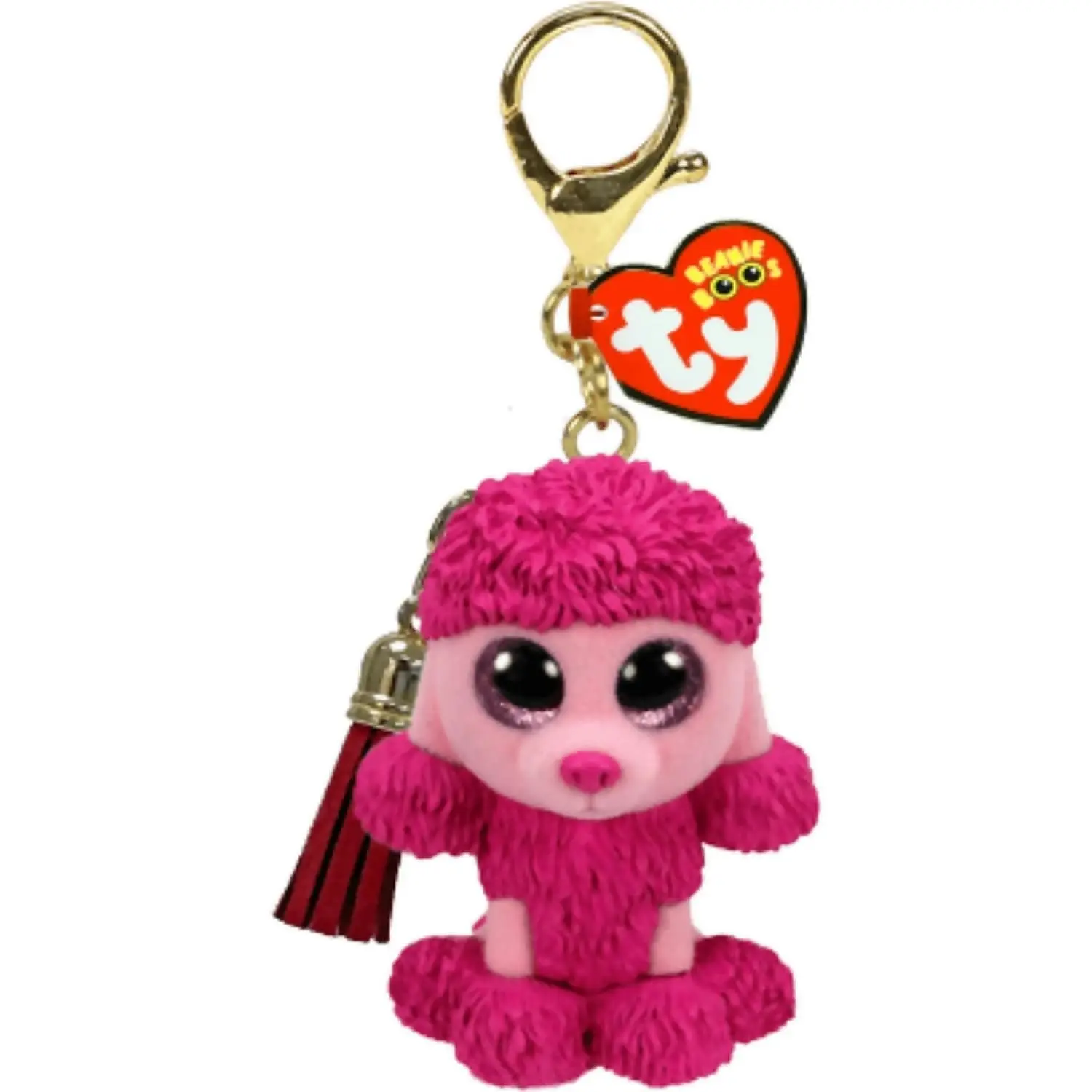 Ty Mini Boos Clip - Patsy Poodle