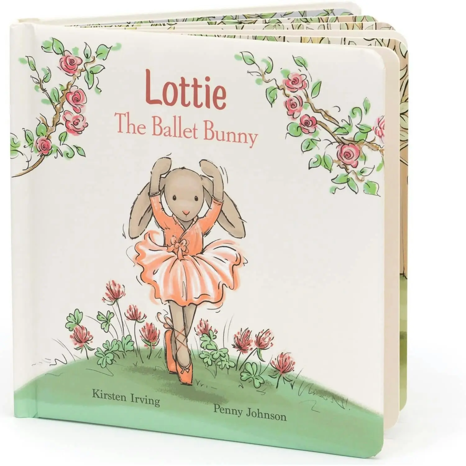 Jellycat - Lottie The Ballet Bunny Book Multi-coloured 2x19x9cm