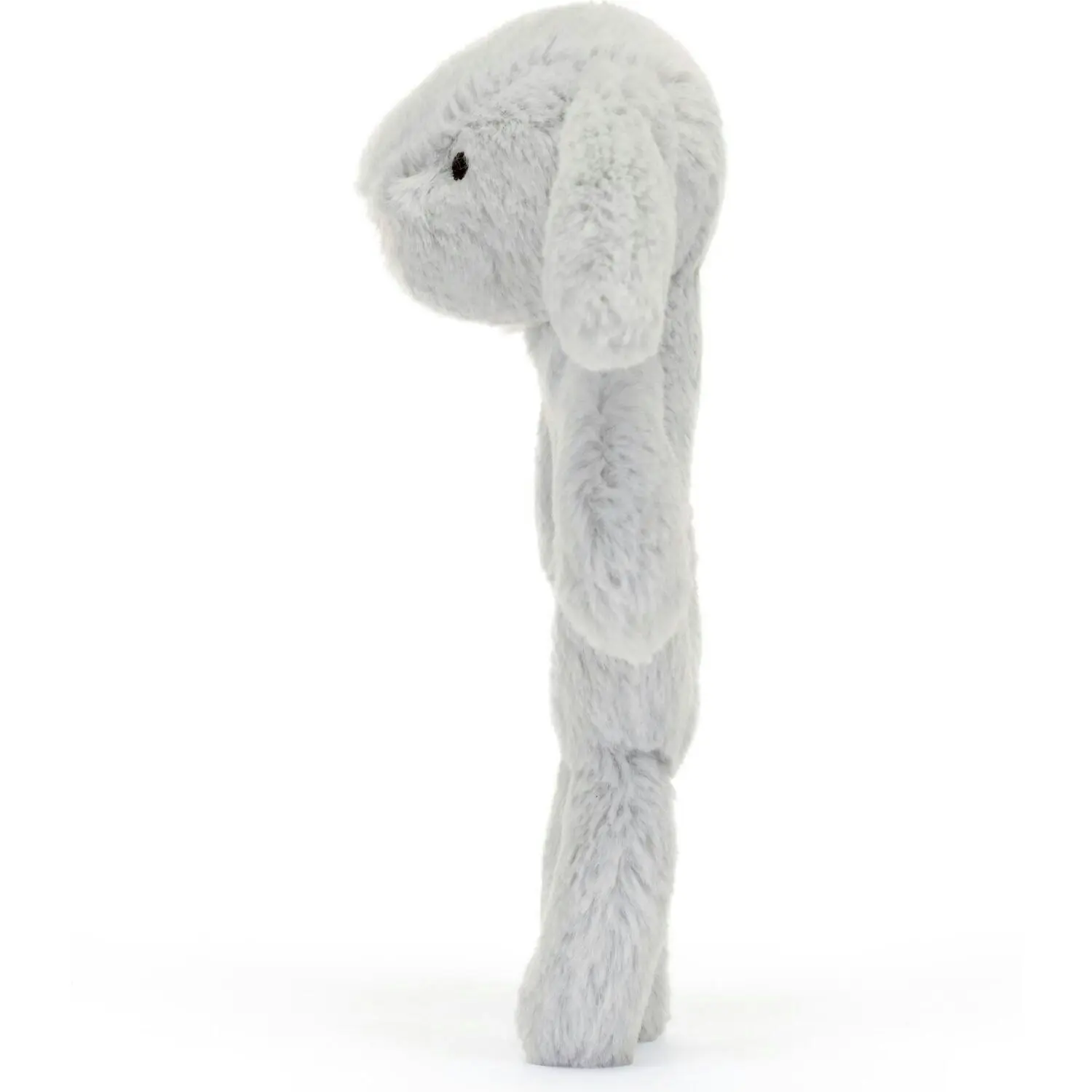 Jellycat - Bashful Silver Bunny Ring Rattle 18x8x2cm