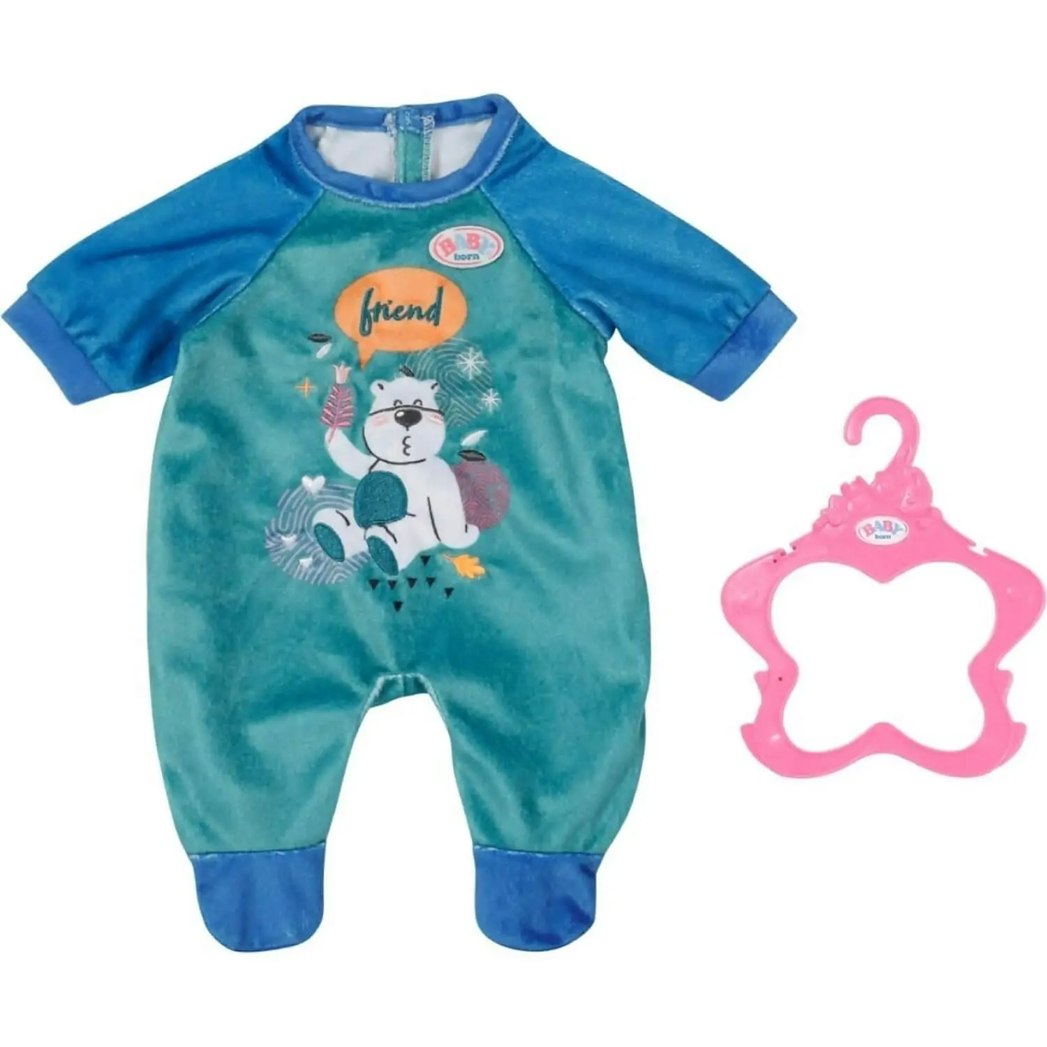 Baby Born - Romper Blue 43cm