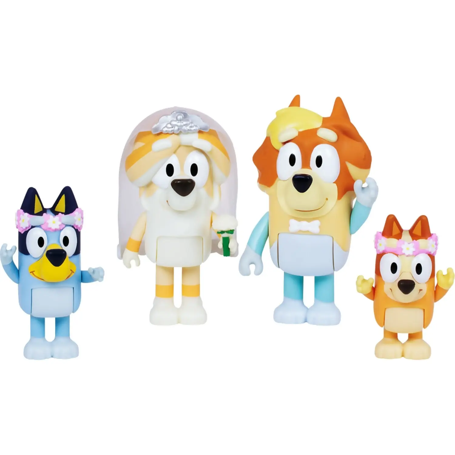 Bluey - Wedding Time Figure 4 Pack S10