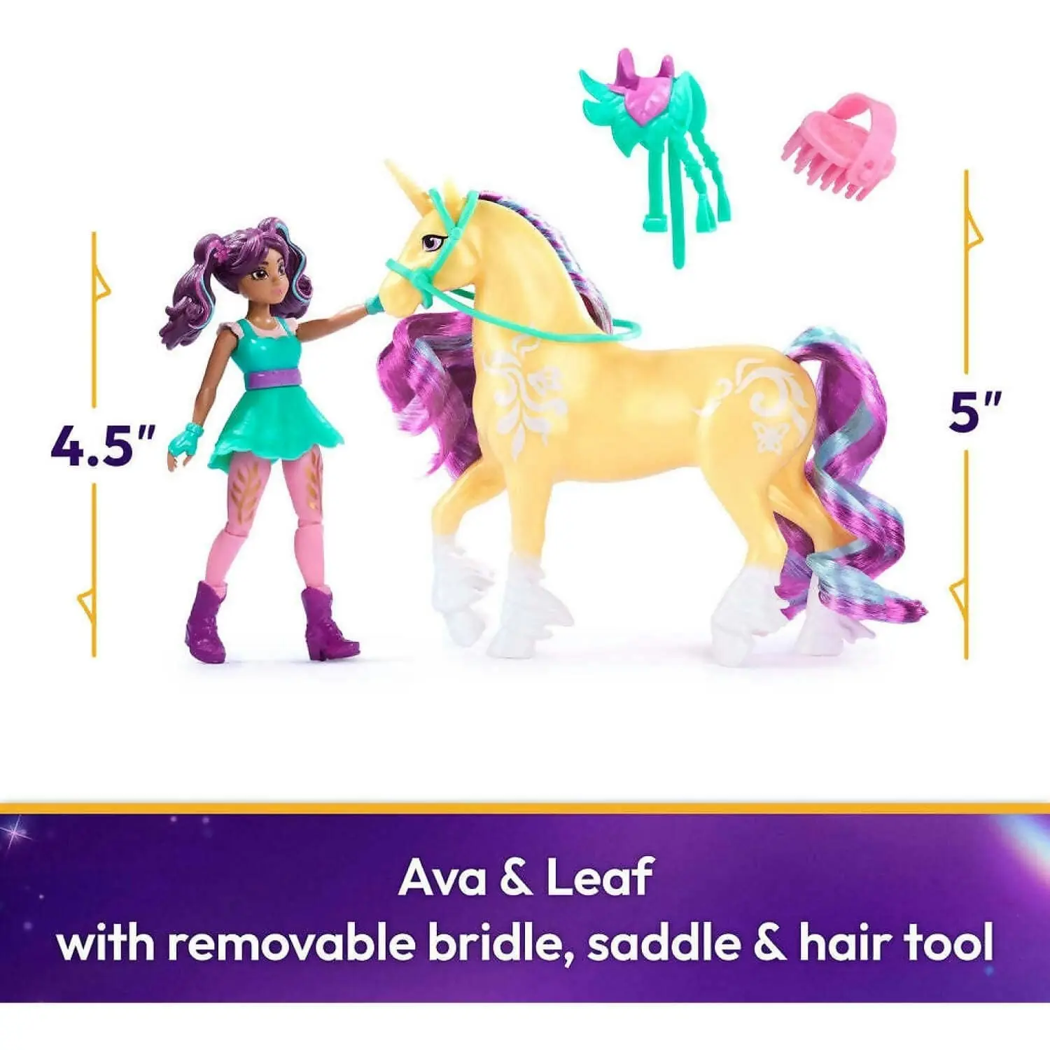 Unicorn Academy - Ava & Leaf Set Netflix